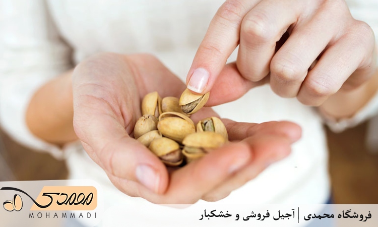 مصرف روزانه پسته برای کم خونی