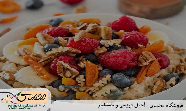 ترکیب غذایی گردو 
اجیل فروشی محمدی