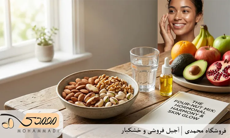 آجیل ۴ مغز در تعادل هورمونی