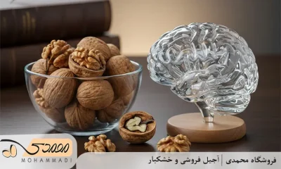 خواص گردو برای مغز